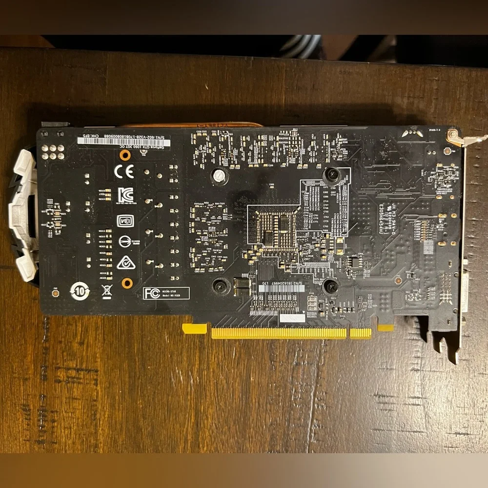 MSI Computer GTX 1060 3GT OC NVIDIA GeForce 3GB GDDR5 DVI/HDMI/DisplayPort PCI-E